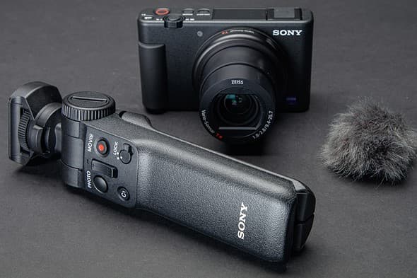 Sony Vlog Camera ZV-1 και λαβή λήψης Sony GP-VPT2BT