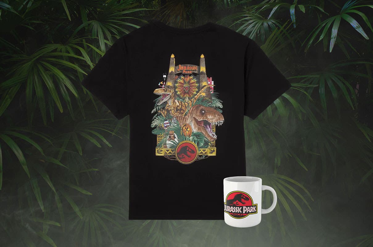 Κούπα και t-shirt Jurassic Park με 10,99€ και δωρεάν μεταφορικά