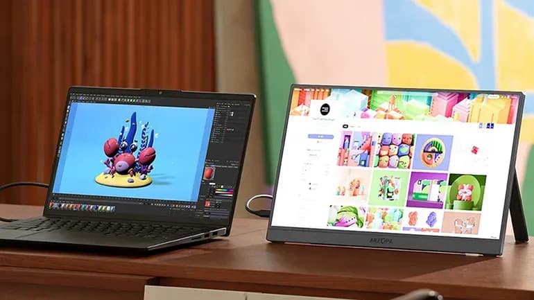 Arzopa Φορητά Monitors Z1RC (16" 2.5K IPS) με 111€ & Z3FC (16.1" 2560*1440, IPS, 180Hz) με 127,50€
