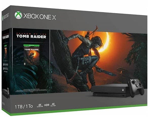 Xbox One X 1TB Shadow of The Tomb Raider 367,81€ @ amazon.fr