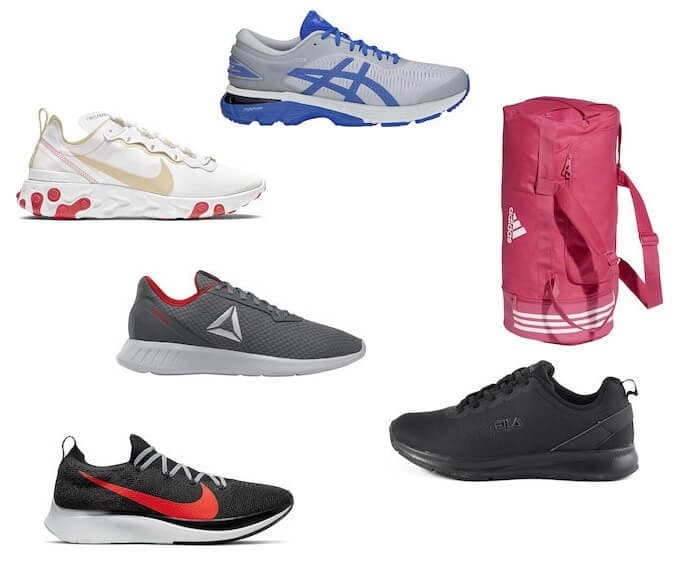 Bazaar σε αθλητικά είδη στα Sportsfactory & Cosmos Sport (παραδείγματα)