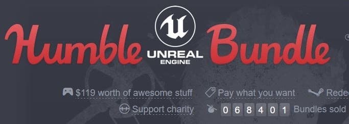 Humble Unreal Engine Bundle (Steam) 0,92€ @ Humble Bundle