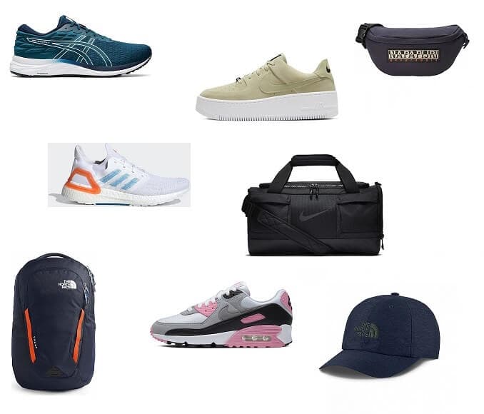 Προσφορές από -50% σε αθλητικά είδη σε Cosmos Sport & Sneaker10 (παραδείγματα)