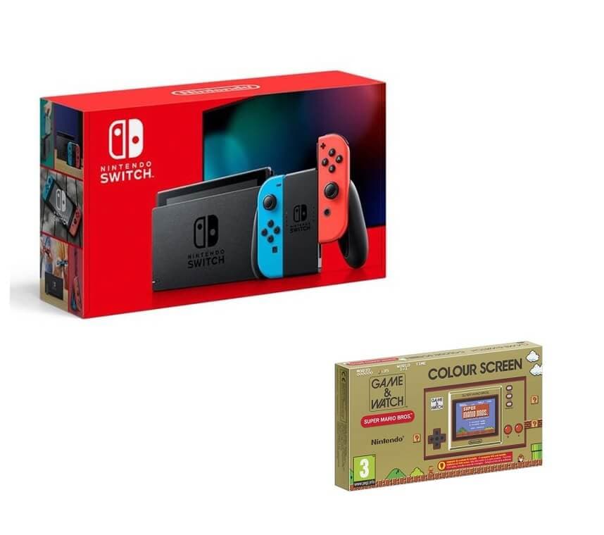 Nintendo Switch 319 + δώρο Game & Watch: Super Mario Bros + δωροεπιταγη 50€ για αγορές 2πλάσιας αξίας @ Κωτσόβολος