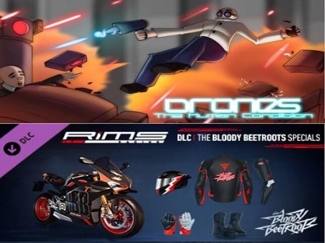 Δωρεάν το Drones, The Human Condition (pc game) και το RiMS Racing: The Bloody Beetroots Specials (DLC), από το Steam