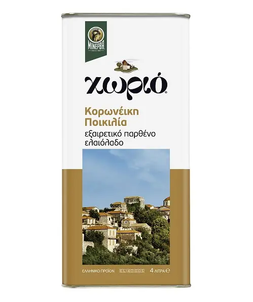 Χωριό Εξαιρετικό Παρθένο Ελαιόλαδο Ποικιλία Κορωνέικη 4L στα 18,70€ @ Σκλαβενίτης και ΑΒ