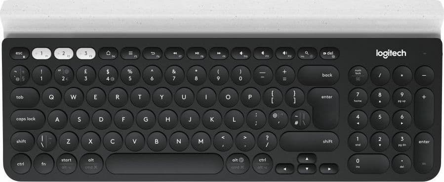 Logitech K780 Multi-device Ασύρματο Bluetooth Πληκτρολόγιο Αγγλικό UK