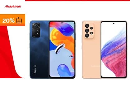 Αποκτήστε smartphone, αξίας από 199€ και πάνω, στα MediaMarkt και κερδίστε 20% €πιστροφή