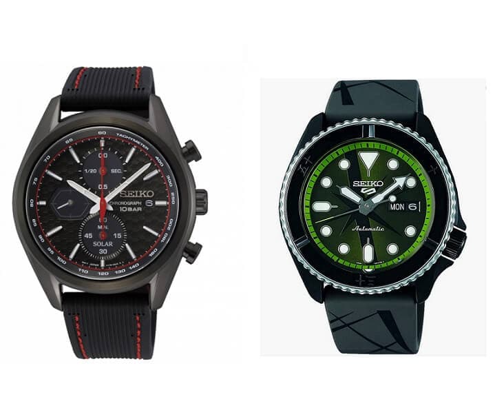 Seiko 5 SRPH67K1 Limited ED. One Piece ‘Roronoa Zoro’ στα 246,57€, Amazon.co.uk και Seiko SSC777P1 Men's Chronograph Solar Analogue Japanese Quartz στα 231,55€