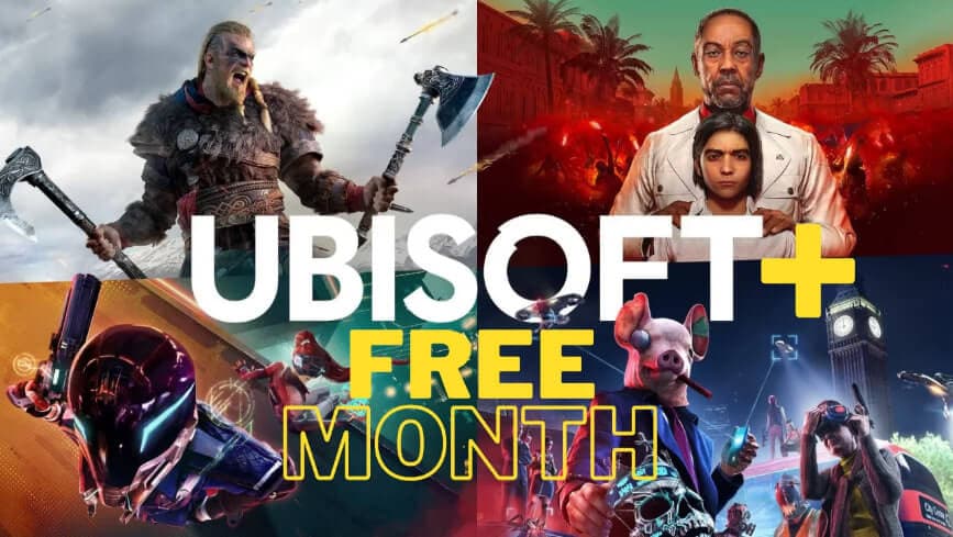 Δωρεάν συνδρομή στο Ubisoft+ για 30 ημέρες (trial) ισχύει έως 10/10