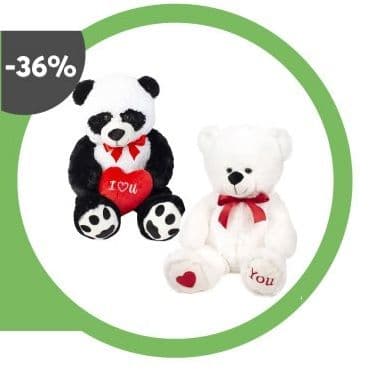 Λούτρινο Panda 100 εκ. με 24.64€ από plus4u.gr