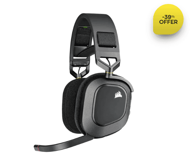 Wireless Headset Corsair HS80 RGB