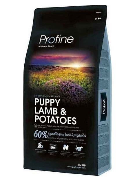 Ξηρά τροφή για σκύλους Profine Dog Puppy Αρνί και Πατάτες 15kg από just4pets.gr