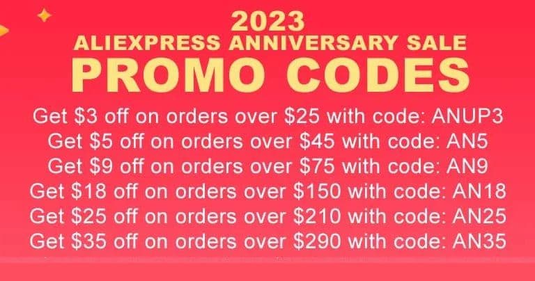 Νέα κουπόνια & επιπλέον έκπτωση για το Anniversary Sale στο Aliexpress