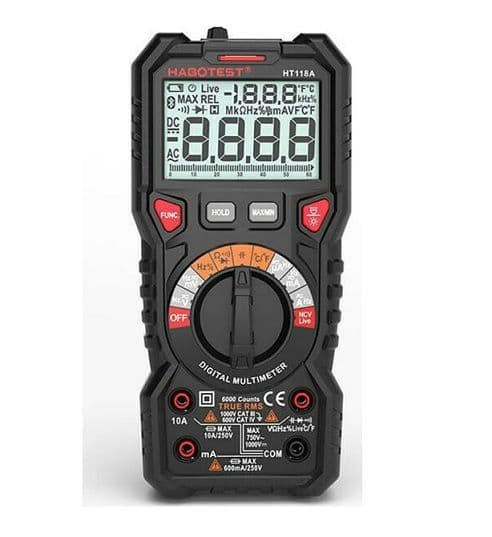 Ψηφιακό Πολύμετρο Habotest HT118A Digital Multemedia Auto Range