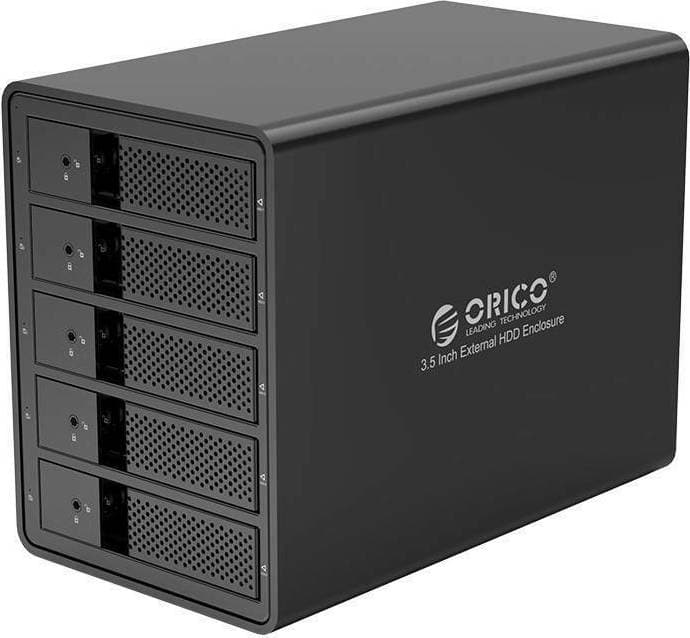 Orico Θήκη για 5 Σκληρούς Δίσκους 3.5" SATA III με σύνδεση USB 3.0