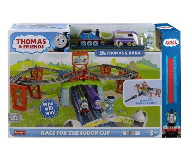 Λαμπάδα Fisher Price Thomas Αγώνας Για Το Κύπελλο Του Σόντορ (HFW03) με 25€ από τον Μουστάκα