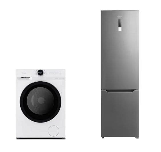 Πλυντήρια και ψυγεία Midea με έκπτωση τον ΦΠΑ (στο καλάθι) από τα MediaMarkt