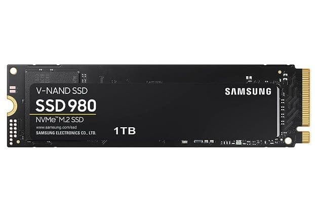 Samsung 980 SSD 1TB NVMe M.2 2280 PCIe 3.0 V-NAND TLC