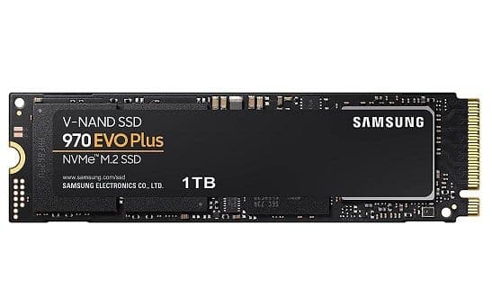 Samsung SSD 970 EVO Plus 1 TB M.2 Internal NVMe SSD (MZ-V7S1T0BW)