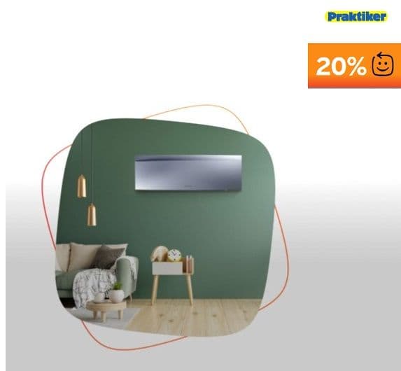 20% €πιστροφή Eurobank με την αγορά Air Condition στα Praktiker