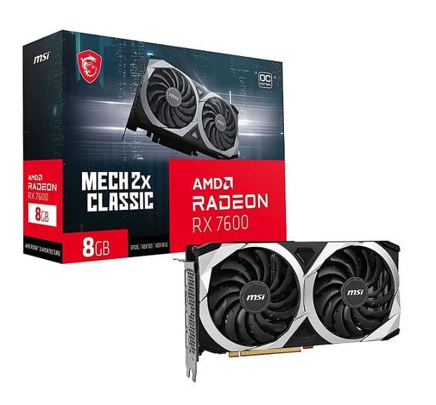 MSI Gaming Radeon RX 7600 + Resident Evil 4