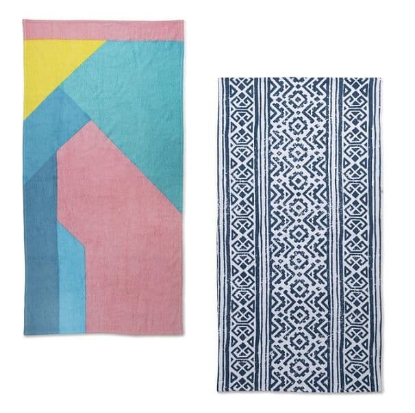 Πετσέτα θαλάσσης 80x160cm βαμβακερή 3.90€ σε καταστήματα Vicko