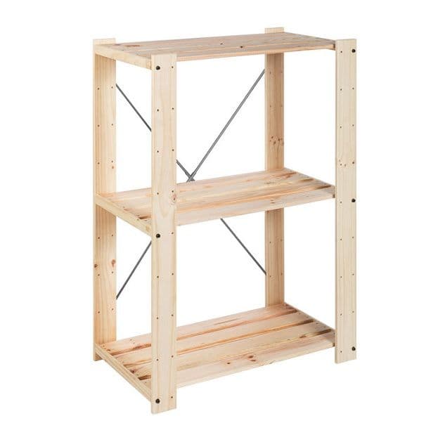 Ραφιέρα Astigarraga New Evolution με 2 Ράφια 43x76.7x111cm με 29€ από τα Πράκτικερ