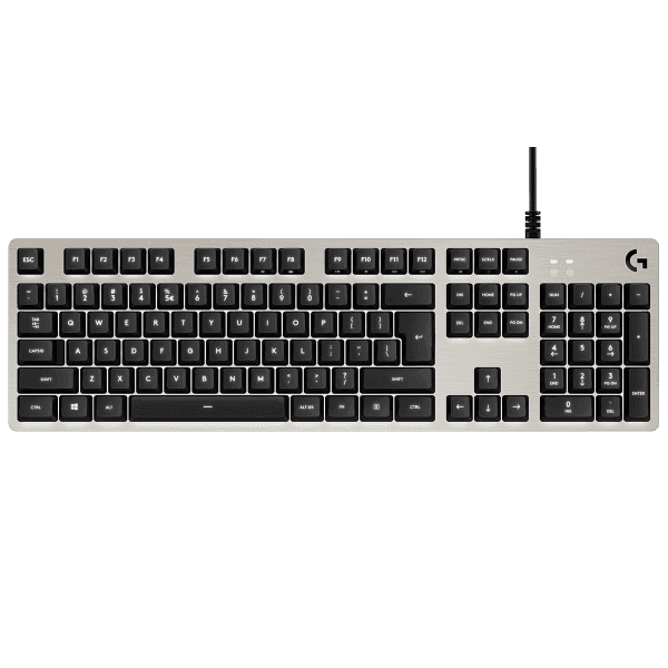 Logitech μηχανικό gaming πληκτρολόγιο G413 Ασημί