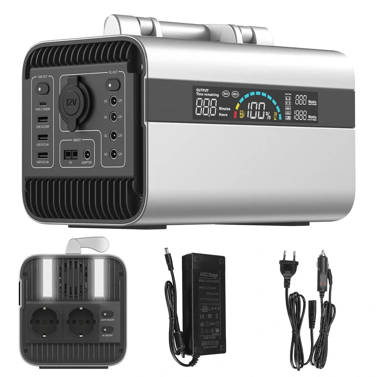 600W Portable Power Station 156000mAh (577Wh) με 122€ στο Banggood
