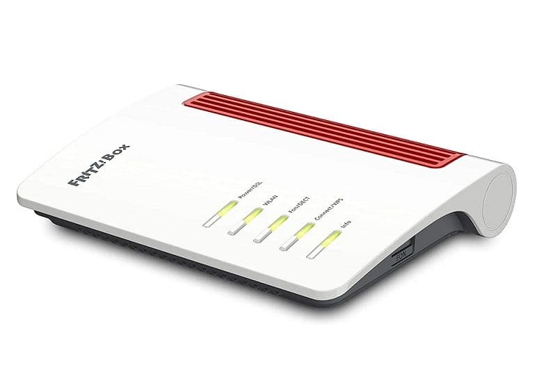 AVM FRITZ!Box 7530 AX VDSL2 Ασύρματο Modem Router Wi‑Fi 6 με 4 Θύρες Gigabit Ethernet + AVM repeaters