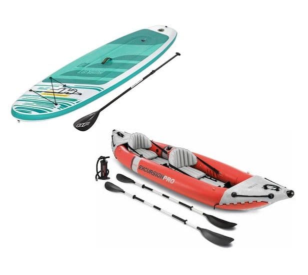 Σανίδες SUP Bestway και Kayak Intex έως -20% από τον Μουστάκα