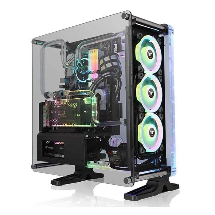 Thermaltake DistroCase 350P Tempered Glass Black