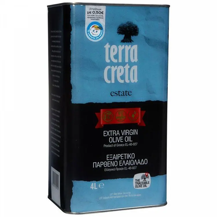 Τerra Creta Εξαιρετικό Παρθένο Ελαιόλαδο 4lt