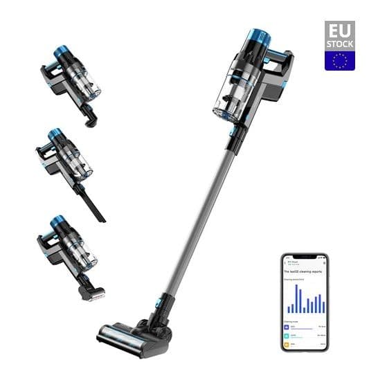 Επαναφορτιζόμενη Σκούπα Proscenic P11 Smart Cordless Vacuum Cleaner, 30000Pa, 650ml, Smart App με 94€ στο Geekbuying EU