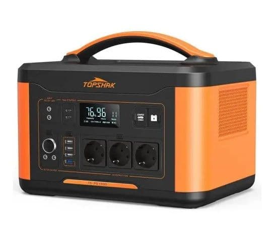 TOPSHAK TS-PS1500 440000mAh 1408Wh Portable Power Station Outdoor RV/Van Camping Urgent Solar Generator Lithium Battery Pac, στα 418,62€, Banggood, Αποθήκη Πολωνίας