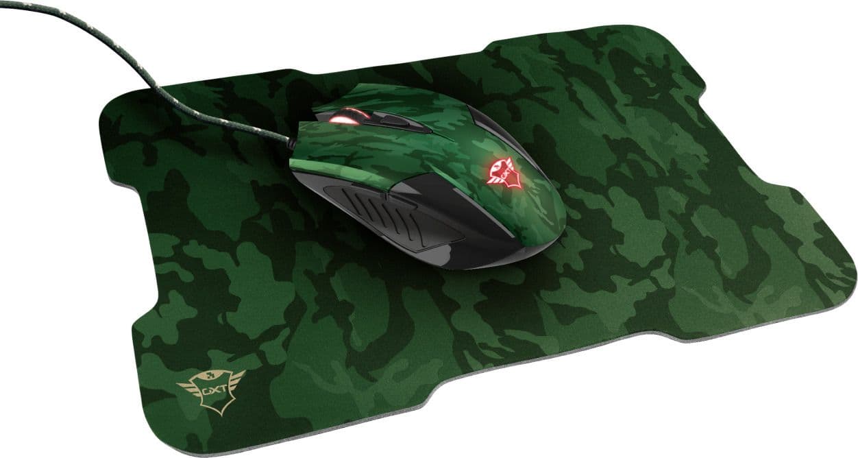 Trust GXT 781 Rixa RGB Gaming Ποντίκι και Mousepad