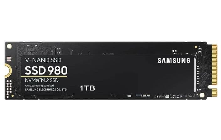 Samsung 980 1TB PCIe 3.0 (up to 3,500 MB/s) NVMe M.2(MZ-V8V1T0BW)