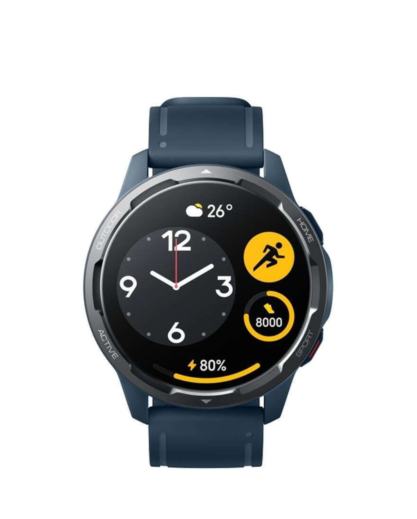 Xiaomi Watch S1 Active 47mm Αδιάβροχο με παλμογράφο Ocean Blue