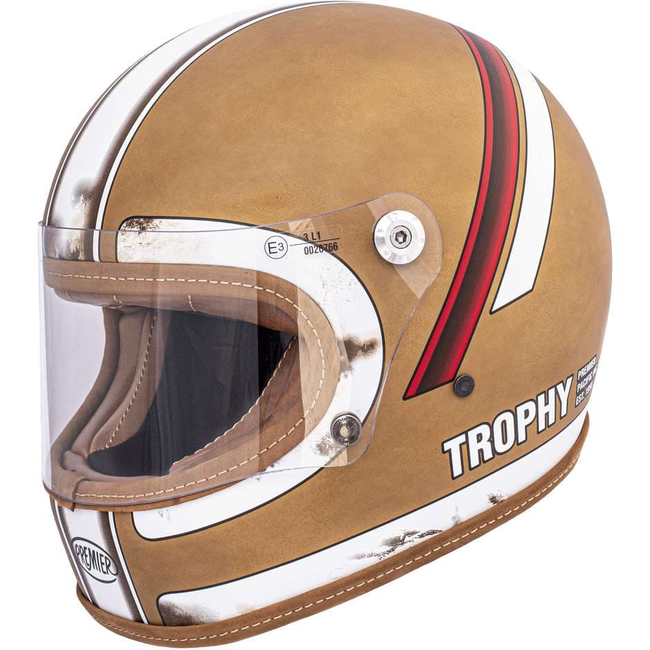 Premier Trophy Platinum Edition κράνος μηχανής