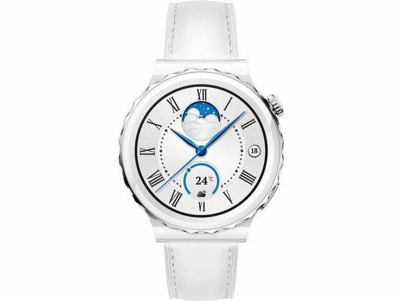 Huawei Watch GT 3 Pro Ceramic 43mm Leather Smartwatch