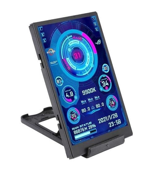 3.5 Inch IPS TYPE-C Secondary Screen CPU GPU RAM HDD Monitoring USB Display, στα 15,99€ από Geekbuying