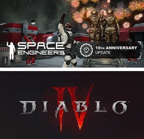 Space Engineers (PC) & Diablo IV free to play έως τη Δευτέρα