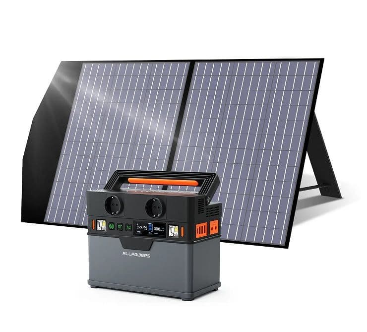 Σταθμός φόρτισης 300W 288Ah + φωτοβολταϊκό πάνελ 100W της ALLPOWERS στα 200€