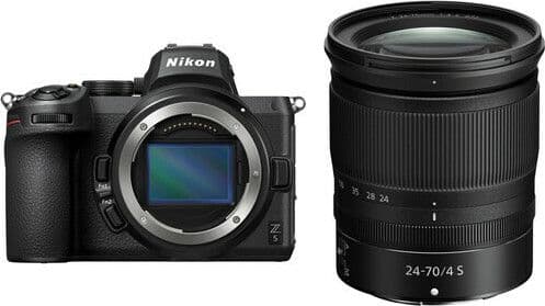 Nikon Z5 Full Frame Mirrorless Φωτογραφική Μηχανή + 24-70mm f4 kit + Κουπόνι 50€ για επόμενη αγορά