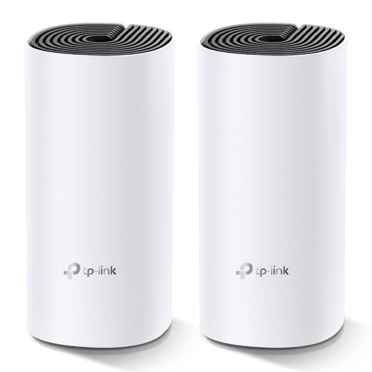 TP-LINK Deco M4 v3 WiFi Mesh Network Access Point Wi‑Fi 5 Dual Band (2.4 & 5GHz) σε Διπλό Kit