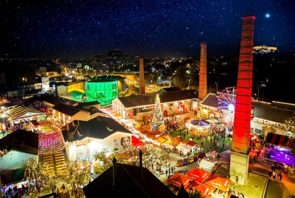 Christmas Factory 1+1 εισιτήριο δώρο για Δευτέρα, Τετάρτη ή Παρασκευή (Τεχνόπολη στο Γκάζι)