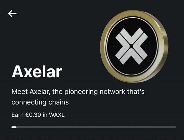 Revolut: 0.30€ σε κρυπτονόμισμα Axelar (WAXL) δωρεάν