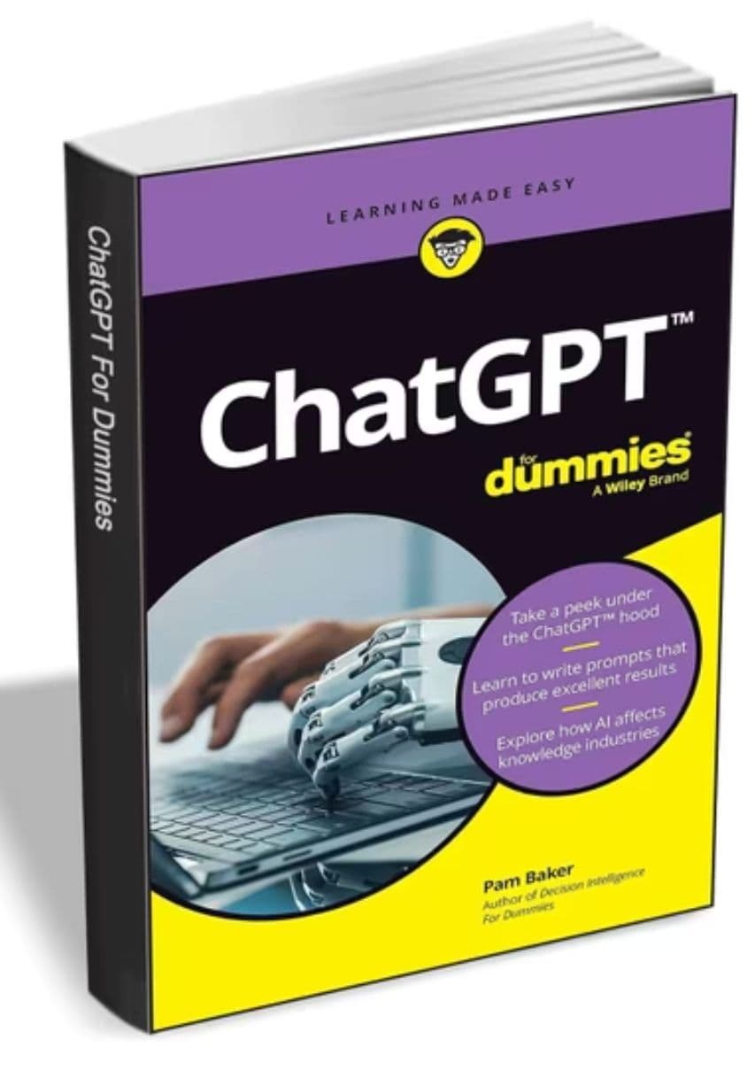 ChatGPT For Dummies δωρεάν από 12€ μέσω tradepub.com
