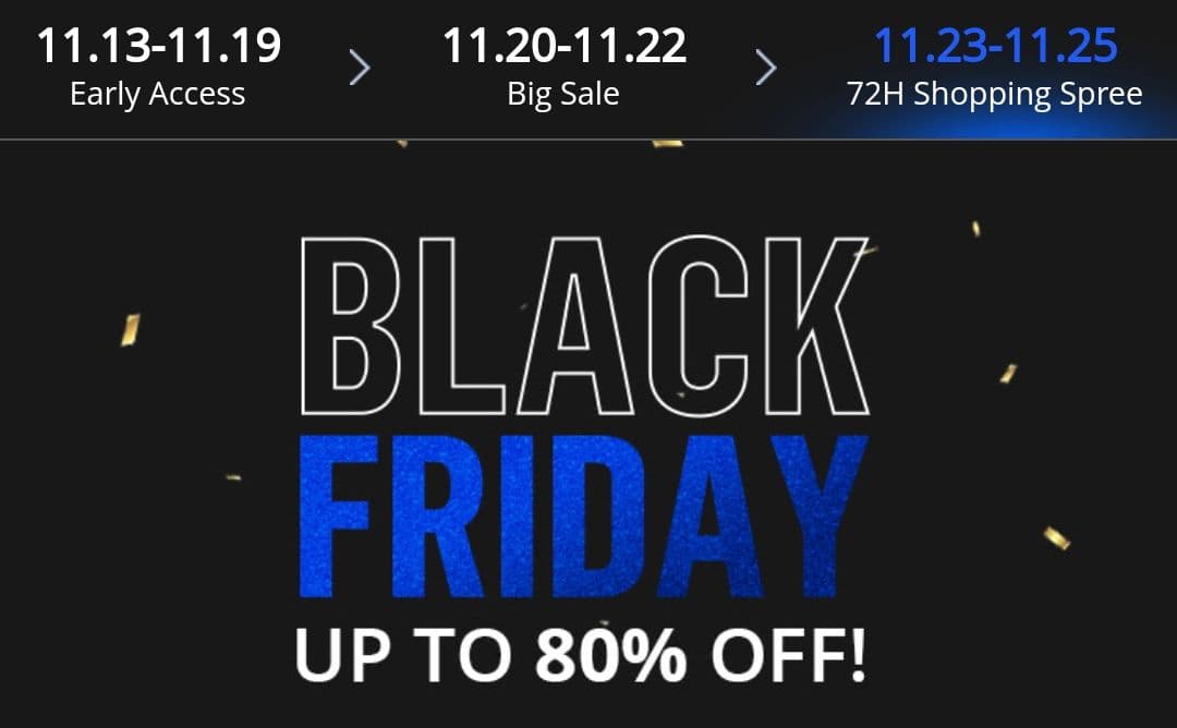 Geekbuying κουπόνια έκπτωσης για την Black Friday